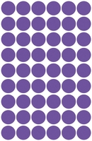 AVERY Zweckform Klebepunkte Markierungsp.Ø 12mm violett Ø 12, 0 mm Violett
