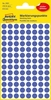 AVERY Zweckform Klebepunkte Markierungsp.ablösb. Ø8mm blau Ø 8, 0 mm Blau