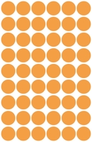 AVERY Zweckform Klebepunkte Markierungsp.leuchtorange 12mm Ø 12, 0 mm Orange