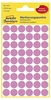 AVERY Zweckform Klebepunkte Markierungspunkte rosa Ø 12mm Ø 12, 0 mm Rosa