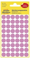 AVERY Zweckform Klebepunkte Markierungspunkte rosa Ø 12mm Ø 12, 0 mm Rosa