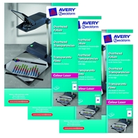 AVERY Zweckform Laserfolien AVERY Laserfolie A4 3559 Transparent