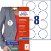 AVERY Zweckform Namens-Etiketten J4881-20 65, 0 x 65, 0 mm weiß
