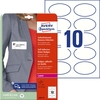 AVERY Zweckform Namens-Etiketten L4882-20 85, 0 x 50, 0 mm weiß