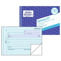 AVERY Zweckform Quittung,  inkl. MwSt. Formularbuch 321 - 2 x 50 Blatt