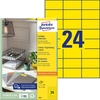 AVERY Zweckform Universaletiketten 3451 70, 0 x 37, 0 mm Gelb