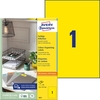 AVERY Zweckform Universaletiketten 3473 210, 0 x 297, 0 mm Gelb