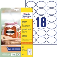 AVERY Zweckform Universaletiketten 5087 63, 5 x 42, 3 mm weiß