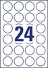 AVERY Zweckform Universaletiketten L3415-10 40, 0 x 40, 0 mm weiß