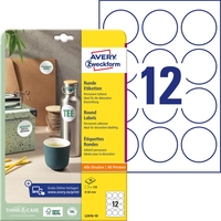 AVERY Zweckform Universaletiketten L3416-10 60, 0 x 60, 0 mm weiß