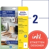AVERY Zweckform Universaletiketten LR3655-10 210, 0 x 148, 0 mm weiß