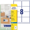 AVERY Zweckform Versand-Etiketten J8165-25 99, 1 x 67, 7 mm weiß
