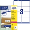 AVERY Zweckform Versand-Etiketten L7165-100 99, 1 x 67, 7 mm weiß