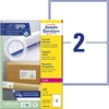 AVERY Zweckform Versand-Etiketten L7168-100 199, 6 x 143, 5 mm weiß