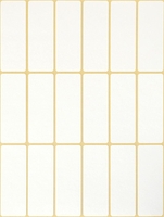 AVERY Zweckform Vielzweck-Etiketten Vielzweck-Etik.50x19 weiß 50, 0 x 19, 0 mm weiß