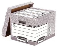 Bankers Box Archivboxen Bankers Box für Ordner 33, 5 x 40, 4 x 29, 2 cm
