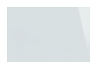 Be!Board® Glas-Magnettafeln BB Glasmagnettafel ws 60x40cm 60, 0 x 40, 0 cm gehärtetes Glas,  Rückseite Metall weiß