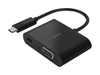Belkin CONNECT USB-C auf VGA-Adapter,  60W PD,  schwarz (AVC001btBK)