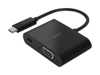 Belkin CONNECT USB-C auf VGA-Adapter,  60W PD,  schwarz (AVC001btBK)