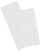 bene Beschriftungsschilder Beschriftungsschild VetroMobil 6, 0 x 3, 0 cm weiß