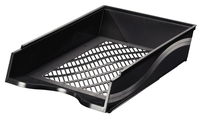 bene Briefablagen Briefkorb A4-C4,  schwarz DIN C4 Schwarz