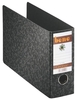 bene Ordner 7.5 cm DIN A5 quer Karton schwarz marmoriert