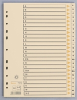 bene Register Bene Karton-Regt.A-Z Cham.210g chamois