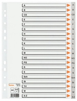 bene Register Bene PP-Register A-Z,  21-tlg Grau