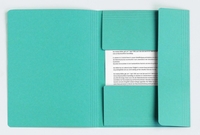 bene Sammelmappen Flügelmappe,  250 G,  blau DIN A4 blau