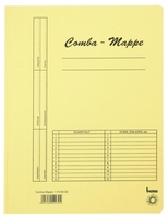 bene Schnellhefter Combamappe A4,  gelb 5 St. DIN A4 Aus 100 % recycelbarem Karton gelb