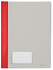 bene Schnellhefter Schnellhefter A4 rot DIN A4 PVC-Weichfolie rot