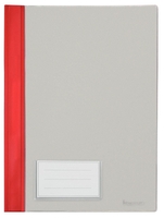 bene Schnellhefter Schnellhefter A4 rot DIN A4 PVC-Weichfolie rot