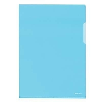 bene Sichthüllen PVC Sichthülle A4 0, 15mm blau DIN A4 hellblau glatt 0.15 mm