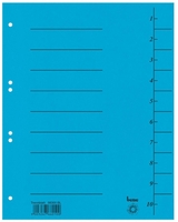 bene Trennblätter Trennblätter Intensi.blau 50St 210 g/m² blau