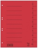 bene Trennblätter Trennblätter Intensiv rot 50St 210 g/m² rot
