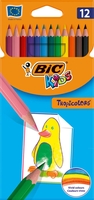 BIC Buntstifte Bic Kids Tropicolors 12er Mehrfarbig