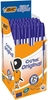 BIC Cristal Medium Kugelschreiber blau 0, 4 mm - 50 Stück