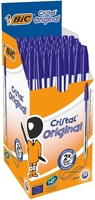BIC Cristal Medium Kugelschreiber blau 0, 4 mm - 50 Stück