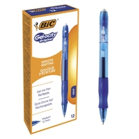 BIC Gelschreiber BIC Gelroller Gelocity bu,  12x 0.3 mm Blau