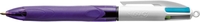 BIC Kugelschreiber BIC Kugelschr. 4 Colours GRIP 0.4 mm Mehrfarbig