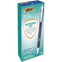 BIC Kugelschreiber Kugelschrei Clic Stic bl 20St 0.4 mm Blau
