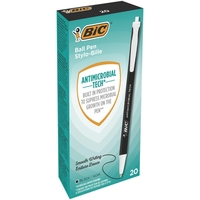 BIC Kugelschreiber Kugelschrei Clic Stic sw 20St 0.4 mm Schwarz