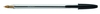 BIC Kugelschreiber Kugelschreiber Cristal, sw.50er 0.4 mm Schwarz
