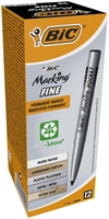 BIC Permanentmarker BIC Permanent Marker schw.12St 1.0 mm Schwarz