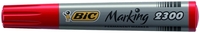 BIC Permanentmarker BIC Permanentmarker 2300 rot 3.7 - 5.5 mm Rot