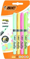BIC Textmarker Highlighter Grip Pastell Mehrfarbig