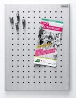 blomus Magnettafeln Magnettafel Gelocht 30x40cm 30, 0 x 40, 0 cm silber