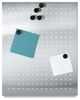 blomus Magnettafeln Magnettafel Gelocht 40x50 40, 0 x 50, 0 cm silber