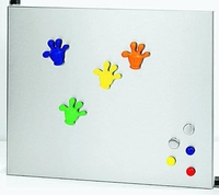blomus Magnettafeln Magnettafel glatt 40x50 40, 0 x 50, 0 cm silber