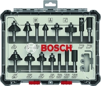 Bosch Fräser-Set 8mm 15tgl.